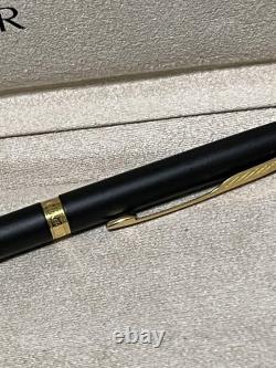 Parker ballpoint pen matte black x gold PARKER #5b099d