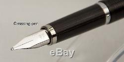 Pelikan P570 Signum Cartridges Fountain Pen in Matte-Black in B 14 C. 1979-1980