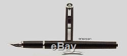 Pelikan P570 Signum Cartridges Fountain Pen in Matte-Black in B 14 C. 1979-1980