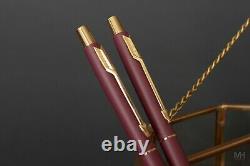 Perfect Gift Parker Classic Matte Burgundy vintage pen set
