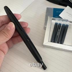 Pilot Capless Fountain Pen Black Matte