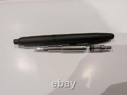 Pilot Capless Fountain Pen Matte Black F Nib