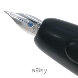 Pilot Capless Matt Black 18K/EF Made in Japan limited rare items Fountain Pen