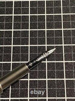 Pilot Capless Metalic Green & Matte Black 18K Fountain Pen M Nib USED