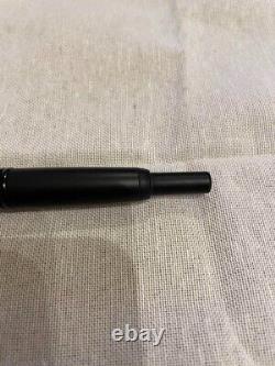 Pilot Fountain Pen Ballpoint Ink Vintage Retro Capless black matte. Nib F/18k