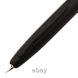 Pilot Fountain Pen Capless FC18SRBMF Matte Black NEW from Japan