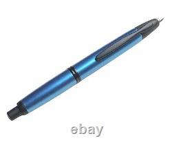 Pilot Fountain Pen Capless Light Blue Finishes Black Matte