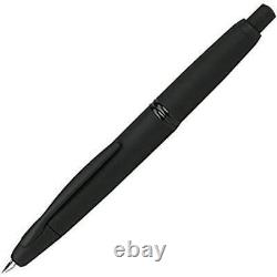 Pilot Fountain Pen Capless Matte Black 18K M Nib FC-18SR-BM-M