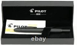Pilot Fountain Pen Capless Matte Black FC18SRBM 18K M