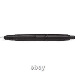 Pilot Fountain Pen Knock Capless Matte Black Boldface Fc-18Sr-Bm-B