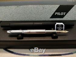 Pilot Namiki Capless Matt Black (Stealth) Fountain Pen 14K F nib Discontinued