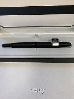 Pilot Namiki Vanishing Point Fountain Pen-Matte Black-Medium Nib
