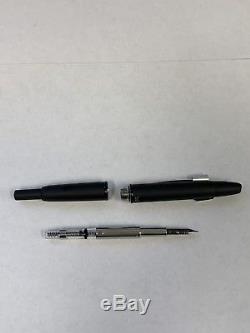 Pilot Namiki Vanishing Point Fountain Pen-Matte Black-Medium Nib
