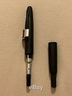 Pilot Vanishing Point / Capless Matte Black Fountain Pen M Nib Japanese