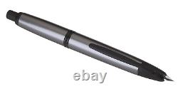 Pilot Vanishing Point Fountain Pen in Gun Metal Gray & Matte Black, Fine 60583