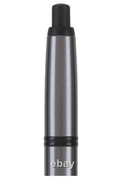 Pilot Vanishing Point Fountain Pen in Gun Metal Gray & Matte Black, Fine 60583