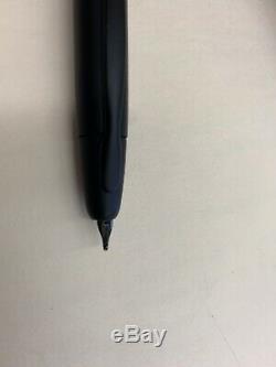 Pilot Vanishing Point Matte Black Fountain Pen 1.0mm Stub