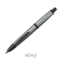 Pilot Vanishing Point Retractable Fountain Pen Gun Metal Matte Black (60583)