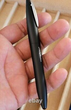 Pininfarina Fountain Pen in Black in Box Made in Italy Medium