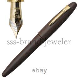 Platinum Fountain Pen Izumo TAGAYASAN matte Wood 18K Gold Nib F. M. B PIZ-50000