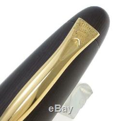 Platinum Izumo Bombay Black Wood (Matt Tagayasan) 18k B Fountain Pen