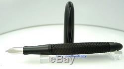 Porsche Design M3110 Tech Flex Matt-Black Chrome Coating Fountain Pen 18k