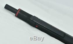ROTRING 600 Trio Ballpoint Pen Matte Black Barrel Blue Red Pen & Pencil RARE