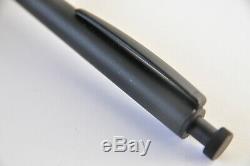 ROtring LAMBDA Matte Black Rollerball Ballpoint SET KNURLED Germany COLLECTABLE