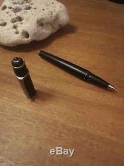 Rare CARTIER DIABOLO Matt black roller pen stylo / Pasha Louis Vendome Must
