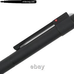 Rare Lamy unic Cartridges Fountain Pen Matte Black Edition B-nib W-Germany