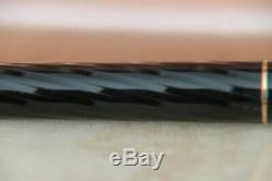 Rare Matt Sheaffer Targa Model 1083 Laque Black Spiral 2nd Edition