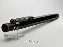 Rotring 600 Newton Fountain Pen-Matt Black-Hexagonal-OM Nib-Made in Germany