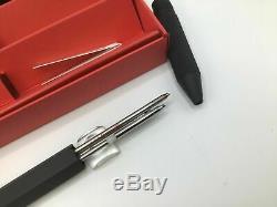 Rotring 600 Newton Multi Pen & Pencil Trio Matte Black Aluminum New In Box
