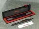 Rotring 600 Trio Matte Black BP Pen Blue, Red & 0.7 Pencil Old Style Knurled
