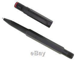 Rotring Levenger 600 Matte Black Rollerball Pen In Box Made In Germany