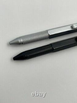 Rotring Newton Trio Matte Black & Silver Set Multi-Func Ballpoint Pen Pencil