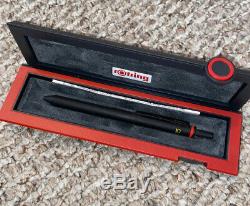 Rotring Quattro 4 In 1 Multipen Matte Black Ballpoint 0.5mm Pencil, Stylus 47788