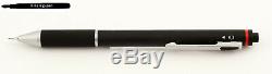 Rotring Trio-Pen Matte Black (0.3mm / 0.5mm / 0.7mm) Pencil with red lettering