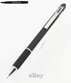 Rotring Trio-Pen Pencil Matte Black white lettering & box (0.3 / 0.5 / 0.7 mm)