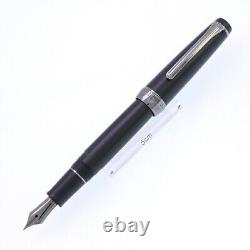 SAILOR Fountain Pen Professional Gear Slim Edition Matte Black Medium