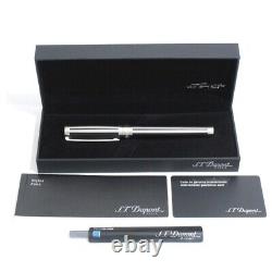 S. T. Dupont 412683 Line D Matte Black Placed Lacquer Rollerball Pen New