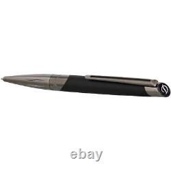 S. T. Dupont Ballpoint Pen Defi Millenium Matte Black Brass and Gunmetal DP405719