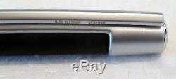 S. T. Dupont Defi Ballpoint Pen In Matte Black And Brushed Chrome New In Box