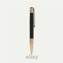 S. T. Dupont Defi Ballpoint Pen Vintage Matte Black Composite Blush Copper