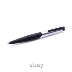S. T. Dupont Defi Millennium Ballpoint Pen Brushed Chrome Matte Black 405004