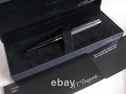 S. T. Dupont Defi Millennium Ballpoint Pen Matte Black & Gunmetal Grey