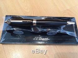 S. T. Dupont Paris Streamline R Ballpoint Pen Matt Black RRP £370 Brand New