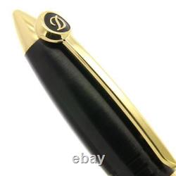 S. T. Dupont Tae Dupont Ballpoint Pen Streamline Ceramium Act Matte Black/Gold Sec