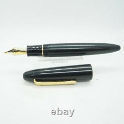 Sailor Fountain Pen 0.01 King Profit Ebonite Matt Black Medium M21 Gold