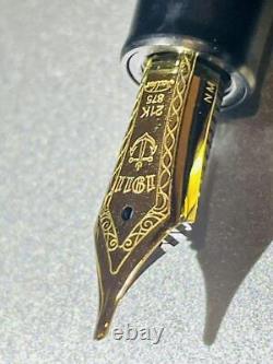 Sailor Fountain Pen Profit21 Matte Black Long Sword Sharpening M